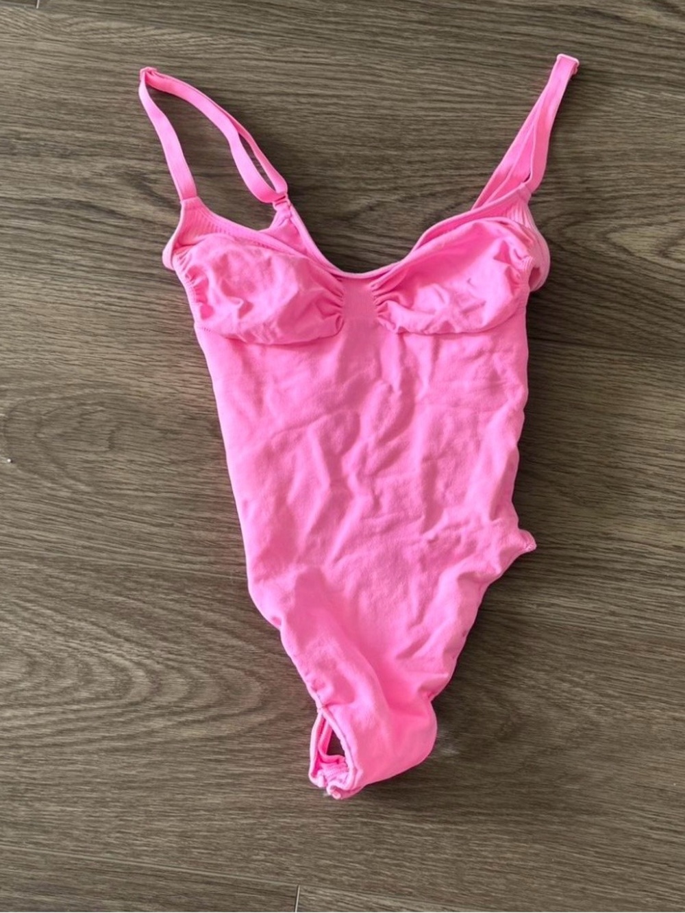 SKIMS Hot Pink Bodysuit